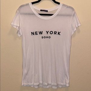 New York Soho White Tee
